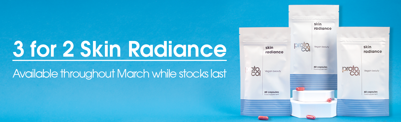 Buy 3 for 2 on Skin Radiance - Available through March, while stocks last!